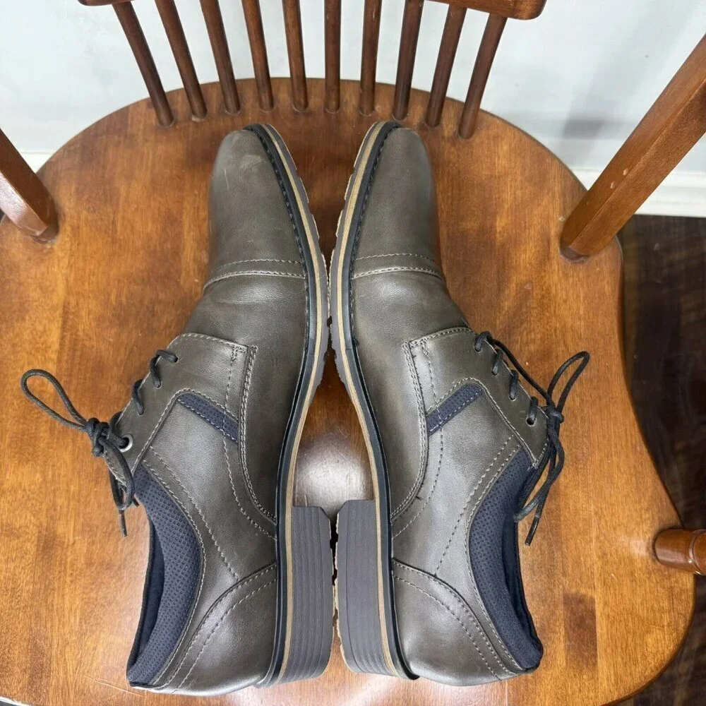Restoration Men’s Oxford Lace Up Shoes Size 13 Dress Shoes Brown